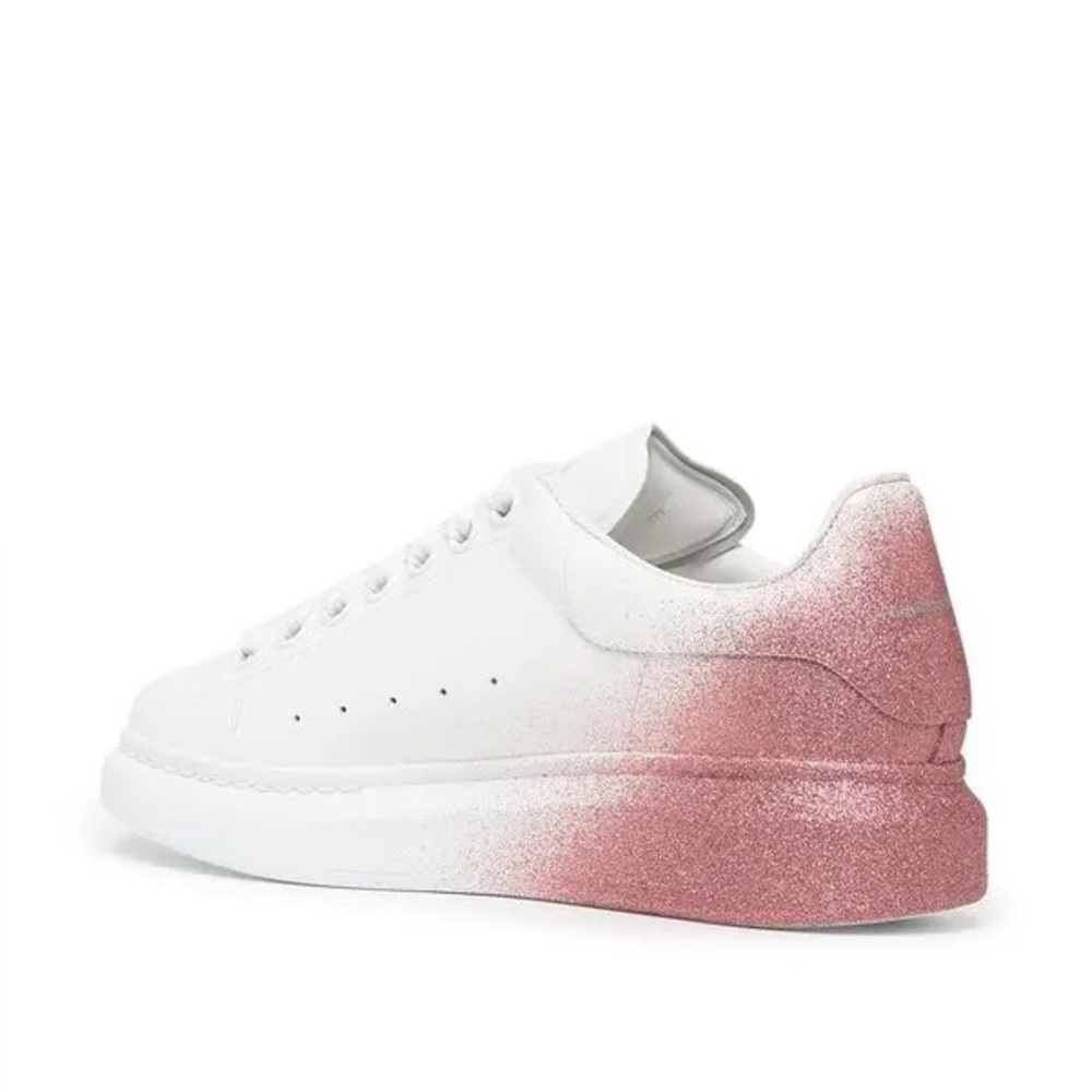 NIB Alexander McQueen Women’s Oversized Ombré Low Top Sneakers - Size 35 - Picture 6 of 16
